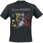 Game Of Thrones T-shirt - Spray Paint - S M - för Herr - svart
