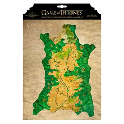 Game of Thrones Westeros magnetic map
