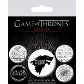 Game Of Thrones Winter Is Coming Pin Badge Pack