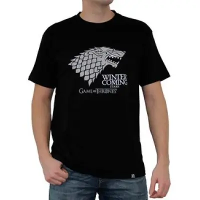 GoT Winter Is Coming T-Shirt Svart S