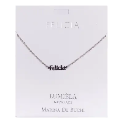 Namnhalsband Silver - Fanny