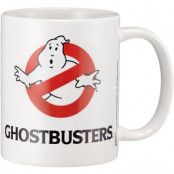 Ghostbusters - Anime Mugg - Ghostbusters Logo - för  vit/svart/röd