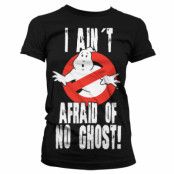 Ghostbusters I Ain´t Afraid T-Shirt Dam Svart, XL
