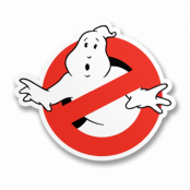Ghostbusters Logotype Sticker, Accessories