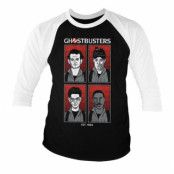 Ghostbusters Original Team Baseball 3/4 Sleeve Tee, Long Sleeve T-Shirt