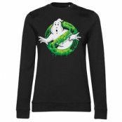 Ghostbusters Slime Logo Girly Sweatshirt, Sweatshirt