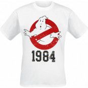 Ghostbusters T-shirt - 1984 - S XXL - för Herr - vit