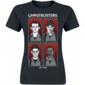 Ghostbusters T-shirt - Ghostbusters Original Team - S XXL - för Dam - svart