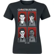 Ghostbusters T-shirt - Ghostbusters Original Team - S XXL - för Dam - svart