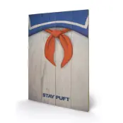 Ghostbusters - Wood Print 40X59 - Stay Puft