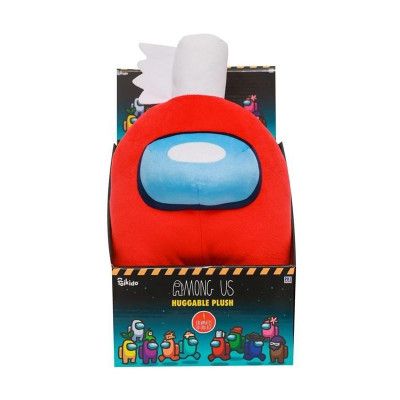 Among Us Huggable Plush Mjukdjur 25-30 cm (Välj mellan olika färger) : Model - Röd