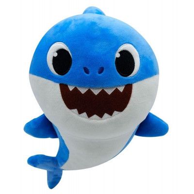 Baby Shark Mjukdjur med ljud 28cm Daddy Shark