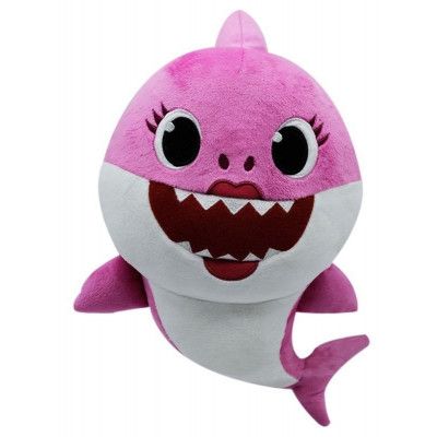 Baby Shark Mjukdjur med ljud 28cm Mommy Shark