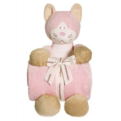 Diinglisar med filt Katt