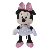 Disney Mimmi Pigg Mjukdjur Glitter 25cm - Disney -  Leksaksaffären