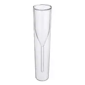 Dubbelväggat Champagneglas