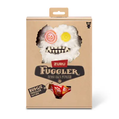 Fuggler Budgie Fuggler Sasquoosh White - Fuggler -  Leksaksaffären