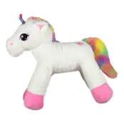 Gigantisk Enhörning Gosedjur - Vit