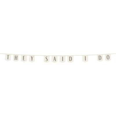 Girlang i Tyg They Said I Do
