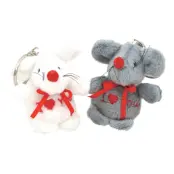 Gosedjur Nyckelring Möss I Love You - 1-pack