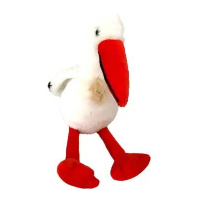 Gosedjur Stork Hängande - 30 cm