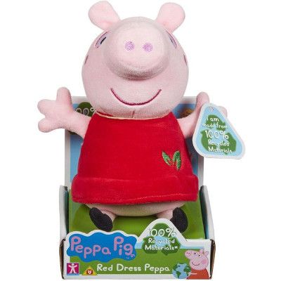 Greta Gris Mjukdjur Eco 20cm - Greta Gris -  Leksaksaffären