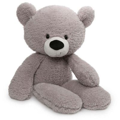 Gund Nalle Fuzzy Grå 34 cm