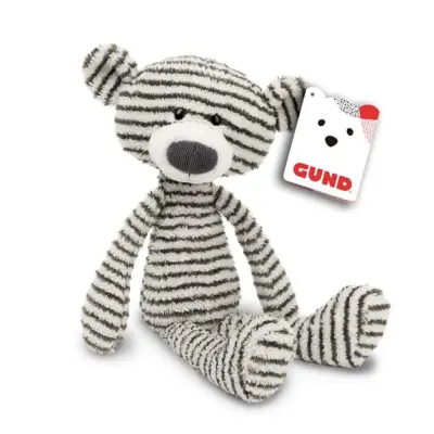 Gund Toothpick Randig Björn 38cm - Gund -  Leksaksaffären
