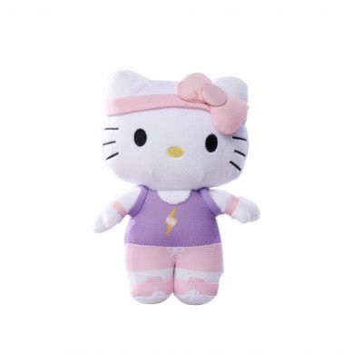 Hello Kitty Mjukdjur Super Style 20cm Gymnastik - Hello kitty -  Leksaksaffären