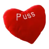 Hjärtkudde Puss/Kram - 1-pack Liten (osorterad)