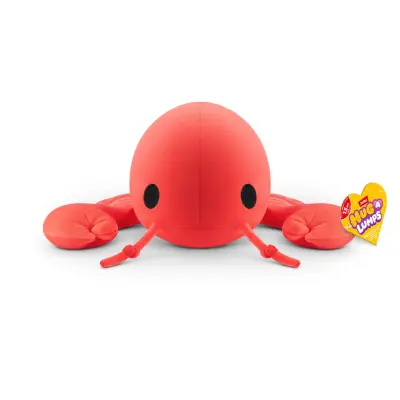 Hug A Lumps Medium S2 Lenny Lobster - Hug A Lumps -  Leksaksaffären