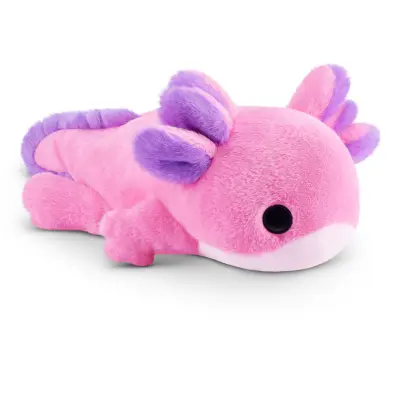 Hug A Lumps Small Fluffy Ally Axolotl - Hug A Lumps -  Leksaksaffären