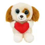 Gosedjur Hund med Rött Hjärta