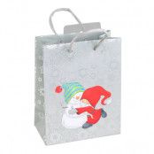 Julpåse Tomte med Snöflingor - 1-pack