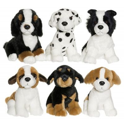 Kennelkompisar Gosedjur Hund : Model - Vit, svarta prickar