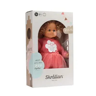 Lillan Taldocka Ljust hår - Skrållan -  Leksaksaffären