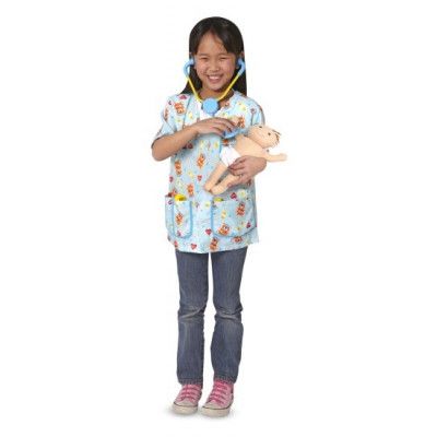 Melissa&Doug Barnsköterska Barndräkt 4-6 år