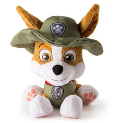 Paw Patrol Gund Mjukdjur Tracker 15cm - Paw Patrol -  Leksaksaffären