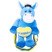 Plugghäst - mjukisdjur med halsband