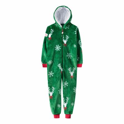 Ren Grön Onesie för Barn - 2-4 år (98/104)