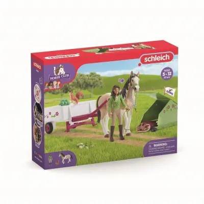 schleich® HORSE CLUB Sarahs campingutflykt 42533 - Schleich -  Leksaksaffären