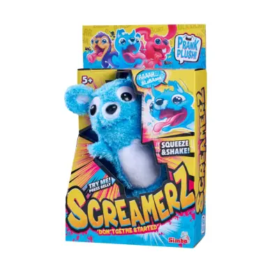 ScreamerZ Babbling Bear Turquoise - Screamerz -  Leksaksaffären