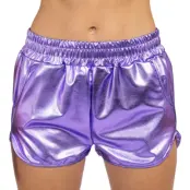 Shorts Metallic Lila - Large
