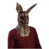 Läskig Kaninmask i Jute - One size