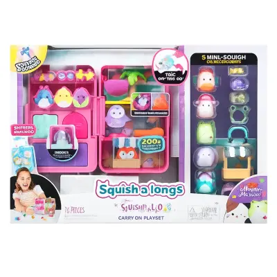 Squish-a-longs Carry On Lekset - Squishmallows -  Leksaksaffären