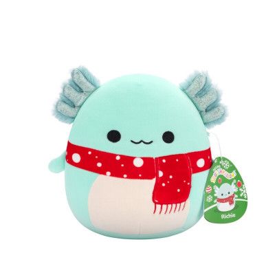 Squishmallows 19 cm Christmas Richie Axolotl