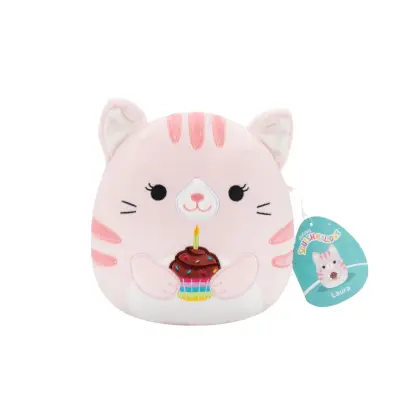 Squishmallows 19cm Celebration Laura - Squishmallows -  Leksaksaffären