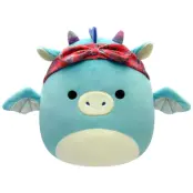 Squishmallows 19cm Tatiana Dragon with Bandana - Squishmallows -  Leksaksaffären