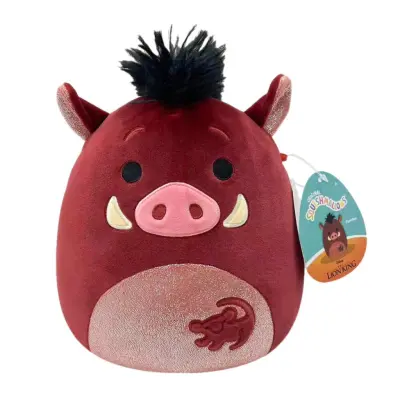 Squishmallows 20cm Disney Lejonkungen Pumba - Squishmallows -  Leksaksaffären