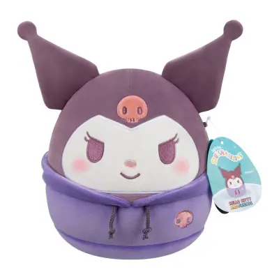 Squishmallows 20cm Hello Kitty Hoodie Kuromi - Squishmallows -  Leksaksaffären